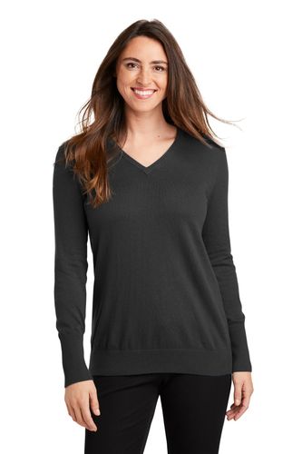 Port Authority® Ladies V-Neck Sweater image thumbnail