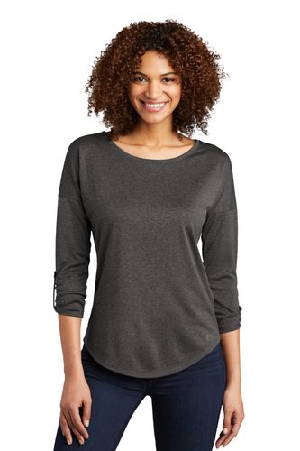 OGIO® Ladies Gravitate Scoop 3/4-Sleeve image thumbnail