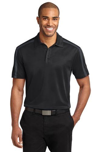 Port Authority® Silk Touch™ Performance Colorblock Stripe Polo image thumbnail
