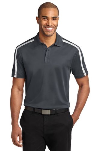 Port Authority® Silk Touch™ Performance Colorblock Stripe Polo image thumbnail