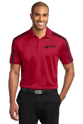 Port Authority® Silk Touch™ Performance Colorblock Stripe Polo image thumbnail