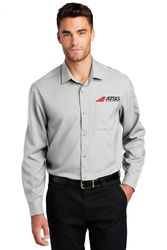 Image of Port Authority ® Long Sleeve 100% Poly Performance Staff Shirt