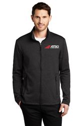 Image of Port Authority® Collective Striated Fleece Jacket