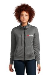 Image of New Era ® Ladies Performance Terry Full-Zip Cowl