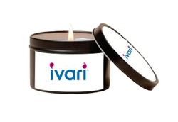 Image of Dark Roasted Coffee and Sweet Cream Candle Tin