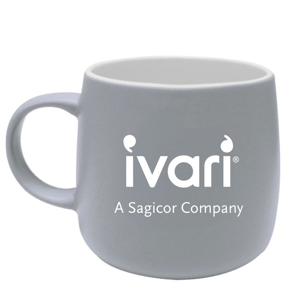 Mason 15oz Ceramic Mug - Grey primary image