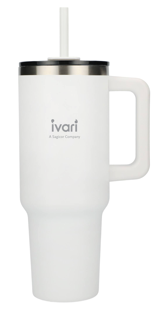 Pinnacle Recycled Travel Tumbler with Straw - ENGLISH ONLY primary image