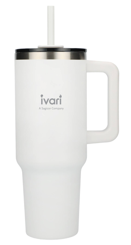 Pinnacle Recycled Travel Tumbler with Straw - ENGLISH ONLY image thumbnail