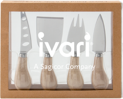 Image of Cheese Board & Knife Set