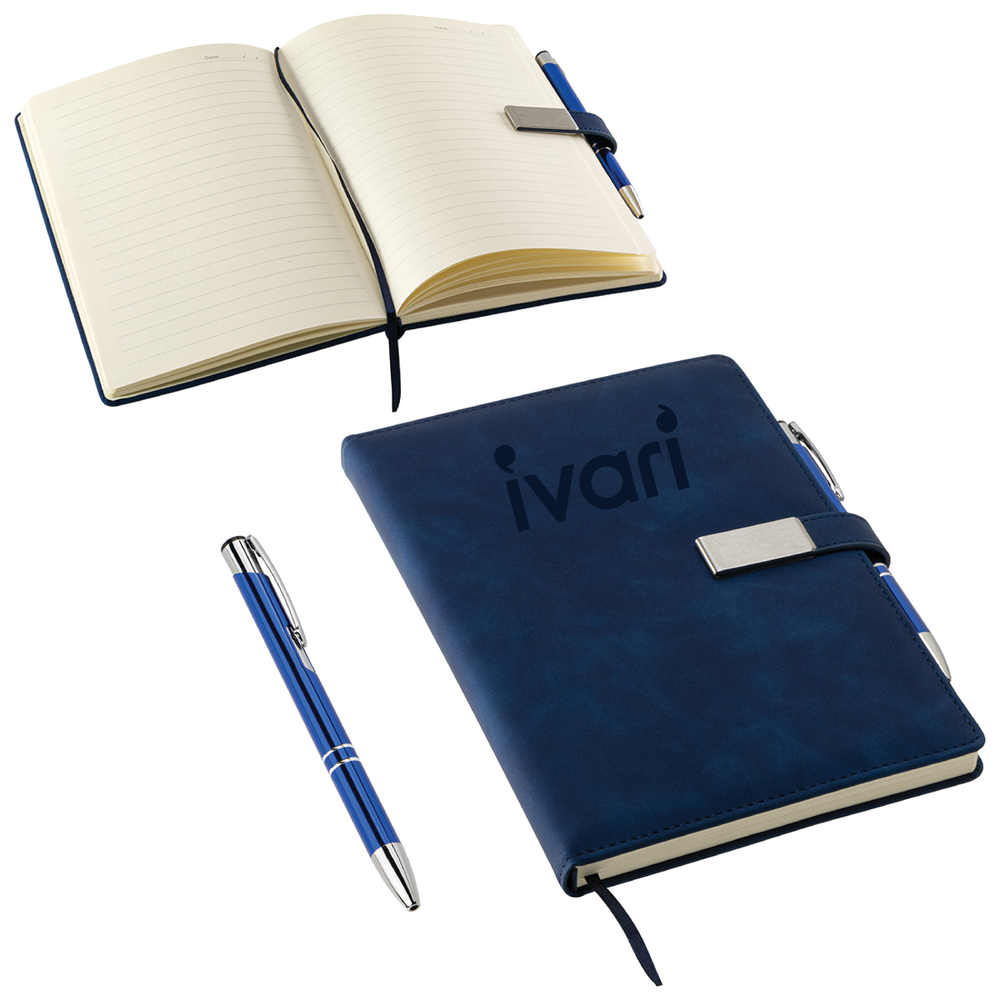 Thesis Hardcover Journal with Magnetic Closure & Pen primary image