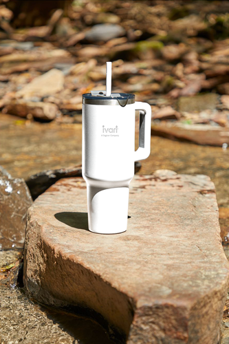 Pinnacle Recycled Travel Tumbler with Straw - ENGLISH ONLY image thumbnail