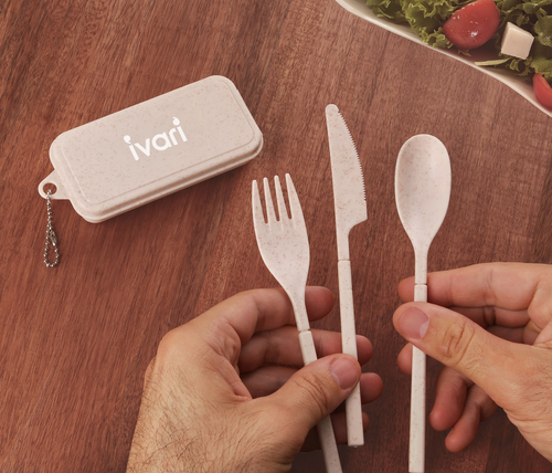 Wheat Fibre Utensil Set image thumbnail