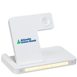 Image of 3-in-1 Charging Station with Lamp