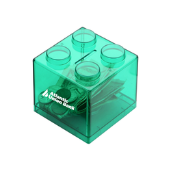 Image of Money Stack Coin Bank- Green