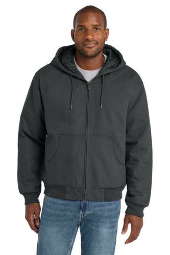CornerStone - Duck Cloth Hooded Work Jacket. J763H image thumbnail