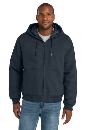 CornerStone - Duck Cloth Hooded Work Jacket. J763H image thumbnail