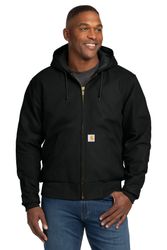 Image of Carhartt Quilted-Flanne-Lined Duck Active Jac. CT106677