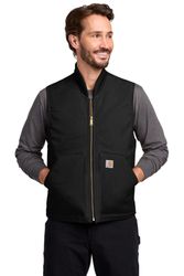 Image of Carhartt Duck Vest. CT106676