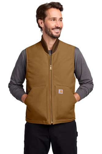 Carhartt Duck Vest. CT106676 image thumbnail