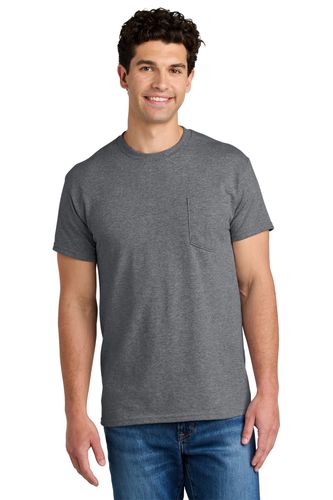 Gildan - DryBlend 50 Cotton/50 Poly Pocket T-Shirt. 8300 image thumbnail
