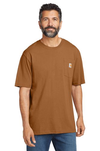 Carhartt Workwear Pocket Short Sleeve T-Shirt. CTK87 image thumbnail