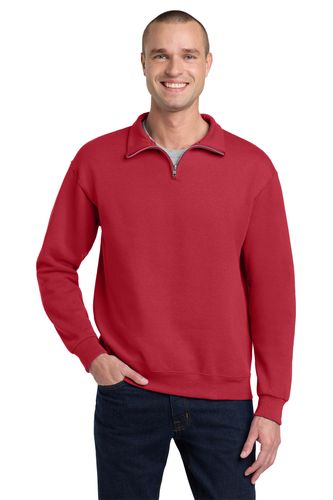 Jerzees - NuBlend 1/4-Zip Cadet Collar Sweatshirt. 995M image thumbnail