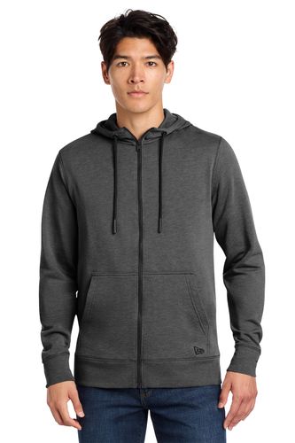 New Era Tri-Blend Fleece Full-Zip Hoodie NEA511 image thumbnail