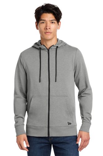 New Era Tri-Blend Fleece Full-Zip Hoodie NEA511 image thumbnail