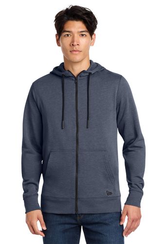 New Era Tri-Blend Fleece Full-Zip Hoodie NEA511 image thumbnail
