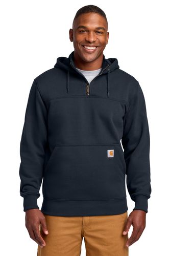 Carhartt Rain Defender Paxton Heavyweight Hooded Zip Mock Sweatshirt. CT100617 image thumbnail