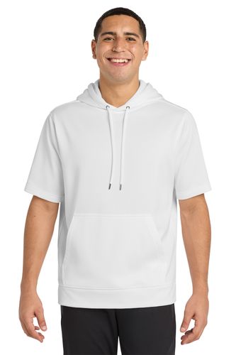 Sport-Tek Sport-Wick Fleece Short Sleeve Hooded Pullover. ST251 image thumbnail