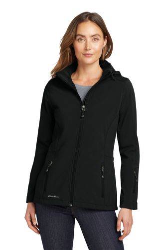 Eddie Bauer Women's Hooded Soft Shell Parka. EB537 image thumbnail