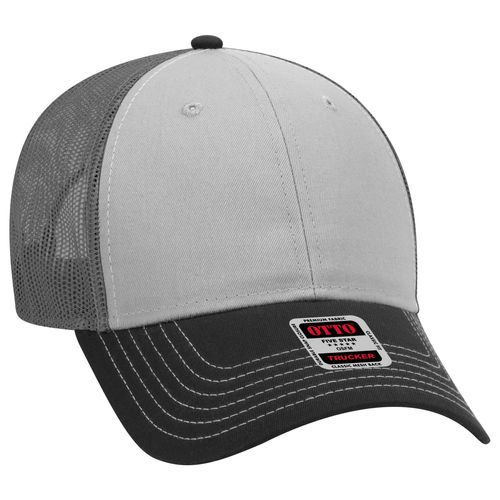  6 Panel  Mesh Back Trucker Hat image thumbnail