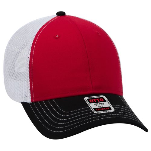  6 Panel  Mesh Back Trucker Hat image thumbnail