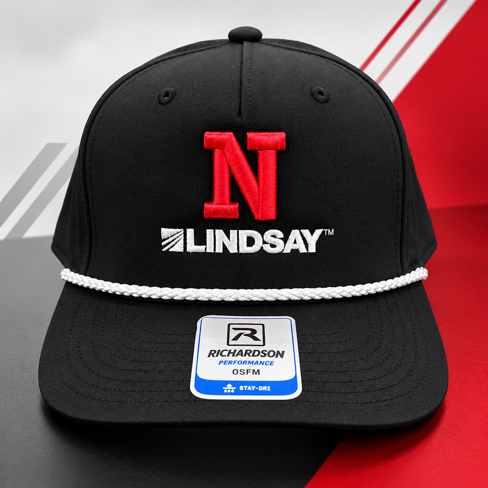 5-Panel 3D Nebraska Rope Cap primary image