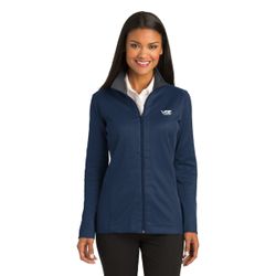 Image of VSE Aviation Ladies Vertical Texture Full Zip Jacket