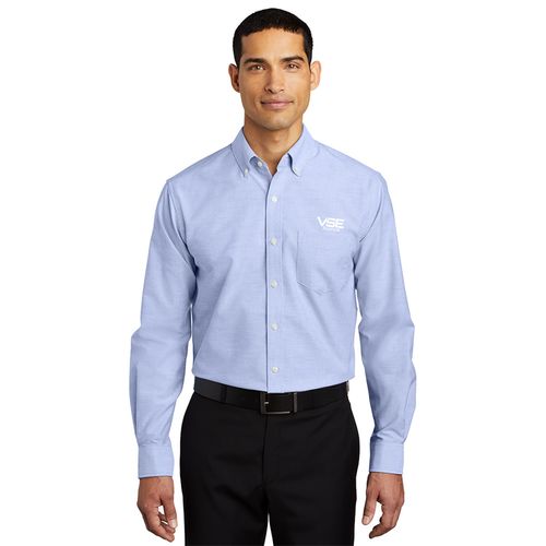 VSE Aviation Men's Oxford Long Sleeve Dress Shirt image thumbnail
