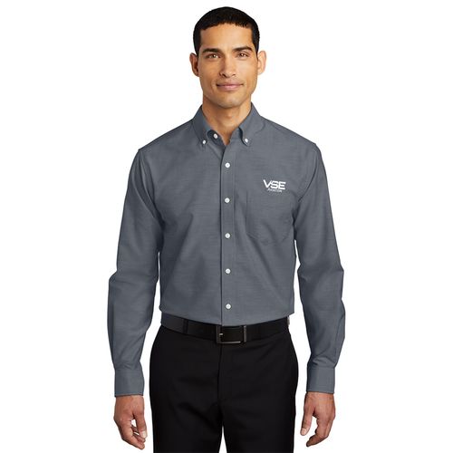 VSE Aviation Men's Oxford Long Sleeve Dress Shirt image thumbnail