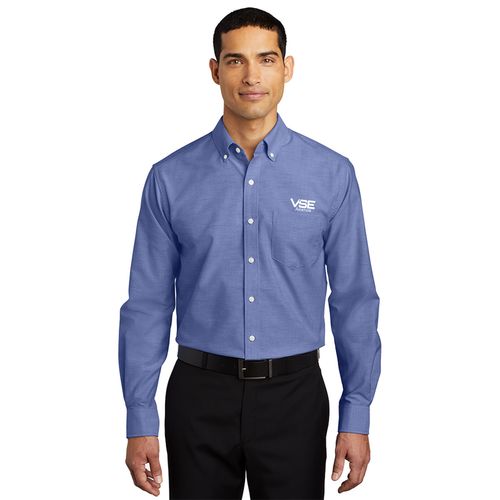 VSE Aviation Men's Oxford Long Sleeve Dress Shirt image thumbnail