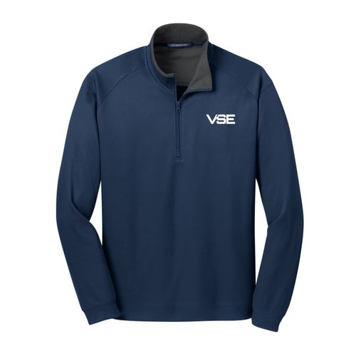 VSE Vertical Textured 1/4 Zip Pullover  image thumbnail