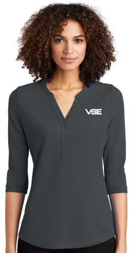 VSE OGIO Ladies Jewel Henley image thumbnail