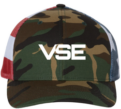 Image of VSE Patriotic Mesh-Back Trucker Cap