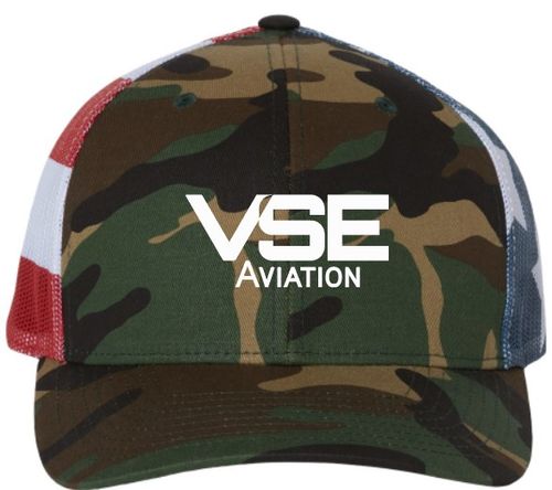 VSE Aviation Patriotic Mesh-Back Trucker Cap image thumbnail