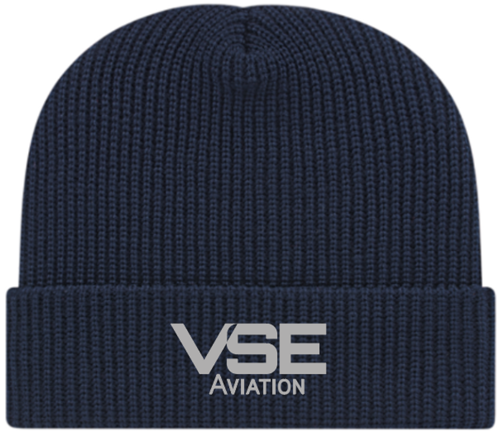 Ribbed Knit Cap With Cuff primary image