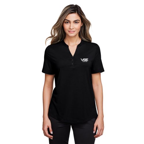 VSE Aviation Ladies' Snap-Up Stretch Performance Polo image thumbnail
