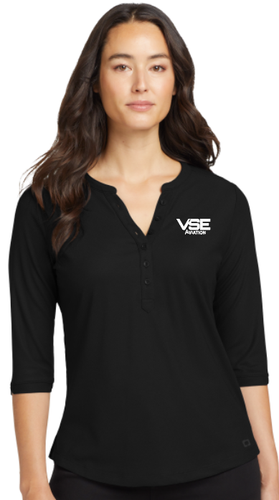 VSE Aviation OGIO Ladies Jewel Henley image thumbnail