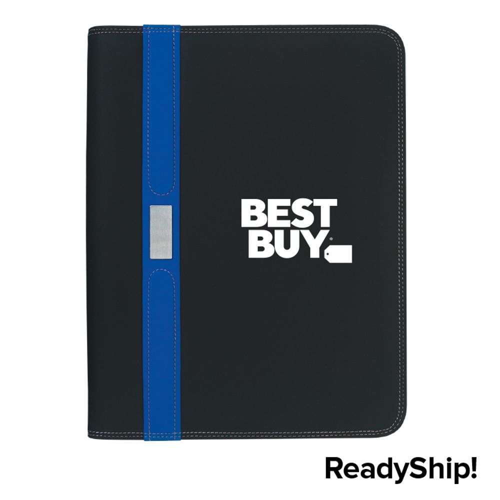 Modern Zippered Padfolio primary image
