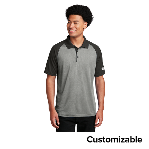 Men's Raglan Performance Polo image thumbnail