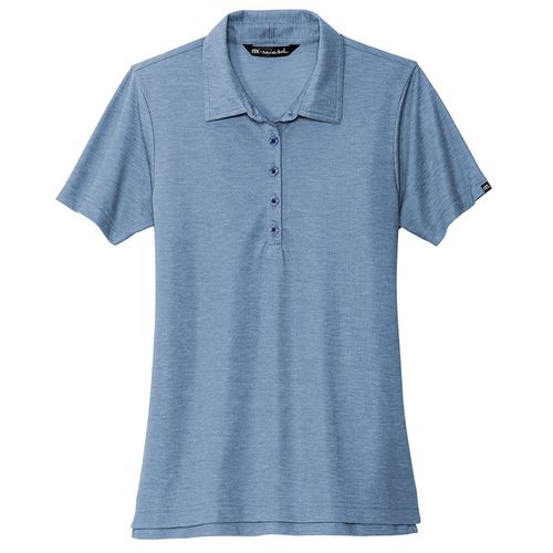 Women's TravisMathew Coastal Heathered Polo image thumbnail