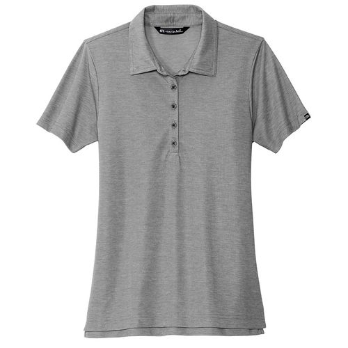 Women's TravisMathew Coastal Heathered Polo image thumbnail